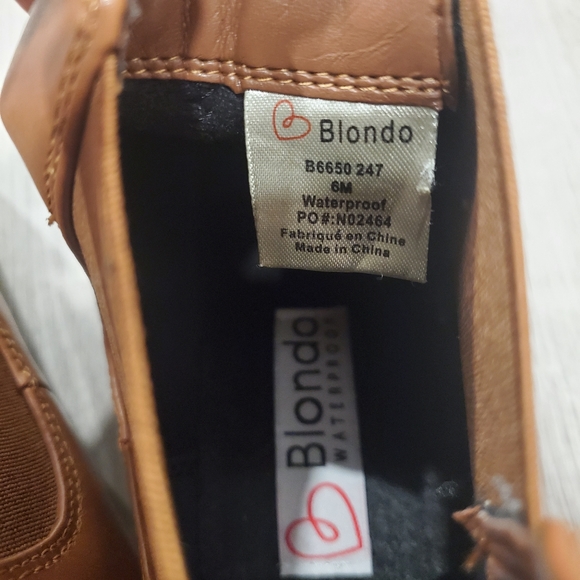 NEW Blondo Emilia Brown Leather Boot - Picture 5 of 10